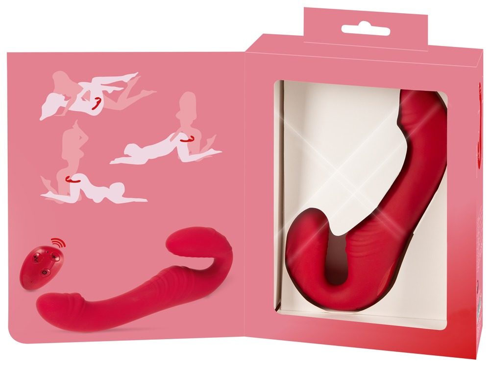 You2Toys Remote Controlled Strapless Strap-On 3 Motors Red (obrázek 14)