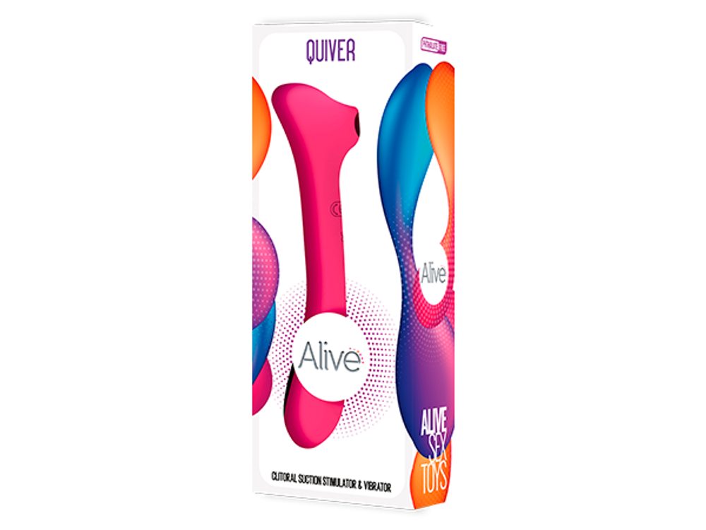 Alive Quiver Clitoris Sucker Fucsia - Obrázek 7