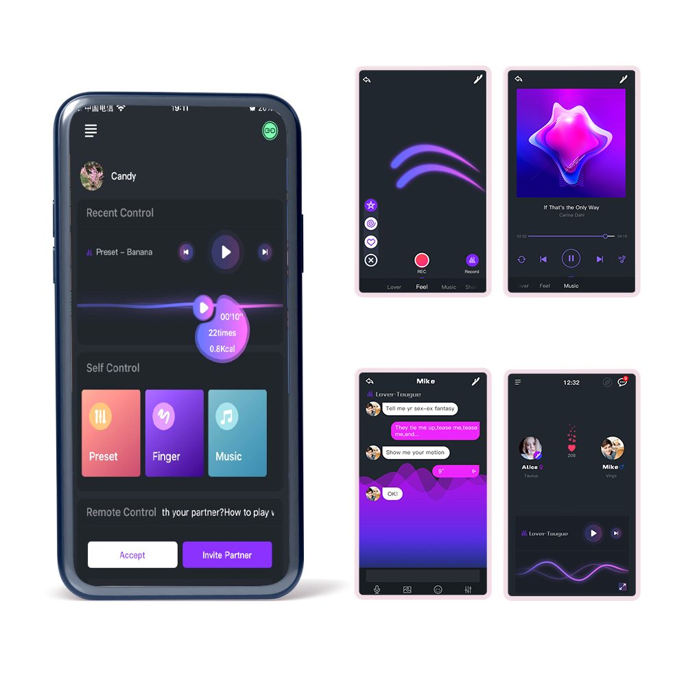 Magic Motion Rise Smart Wearable Cockring Black - Obrázek 7