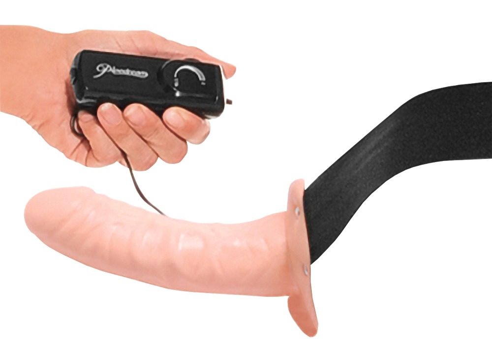 Fetish Fantasy For Him or Her Vibrating Hollow Strap On - Obrázek 5