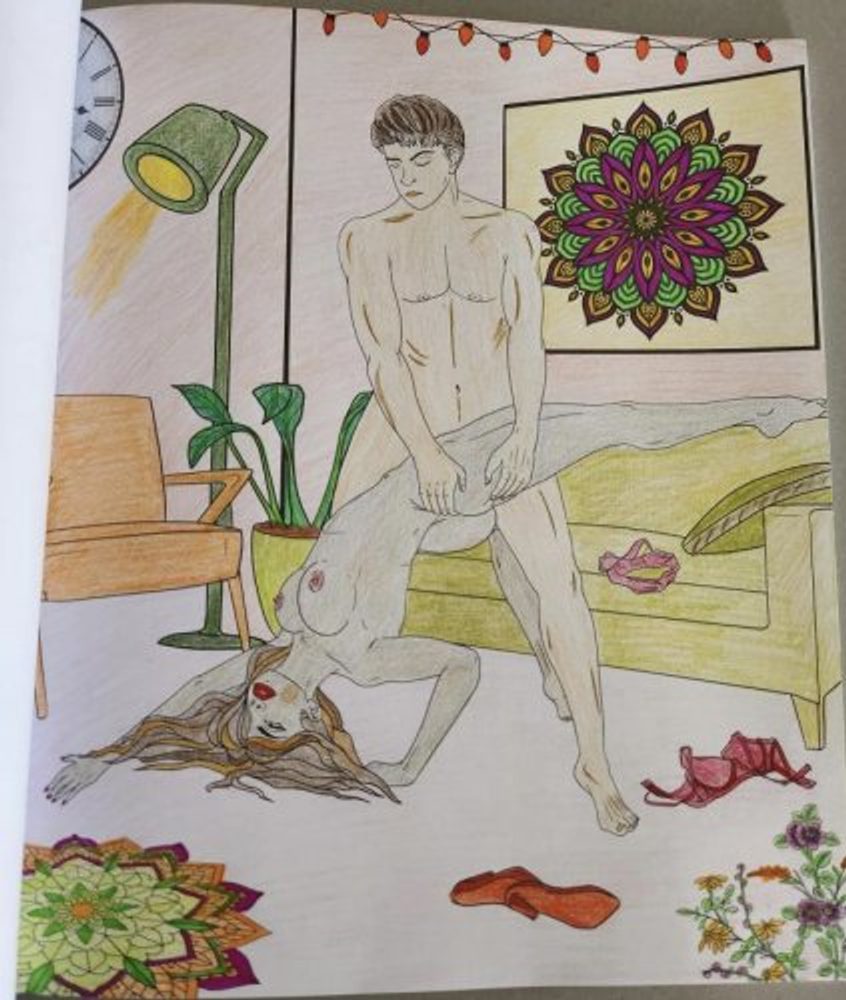 Omalovánky pro dospělé – Kamasutra omilovánky (obrázek 4)