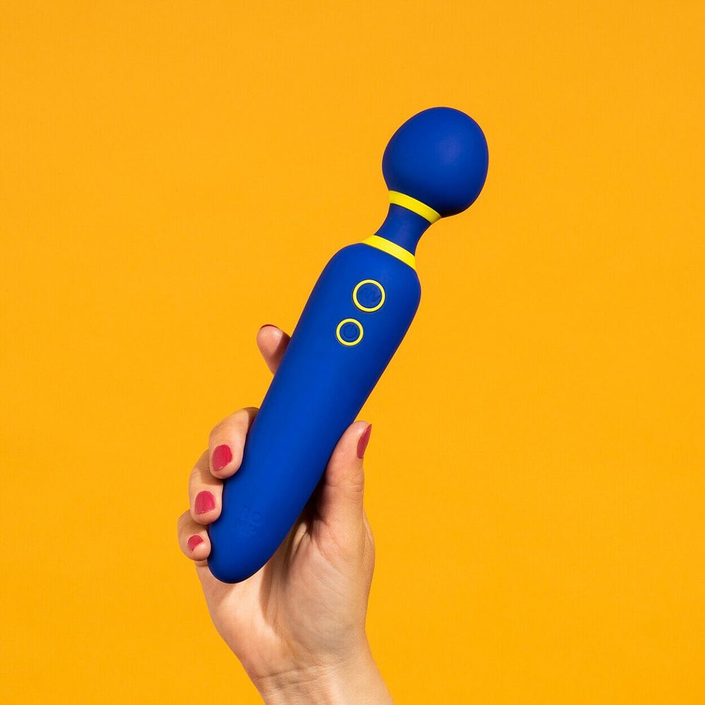 ROMP Flip Wand Massager Blue (obrázek 9)