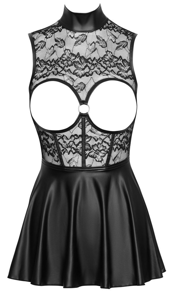 Cottelli Open Cup Lace Top Mini Dress (obrázek 7)