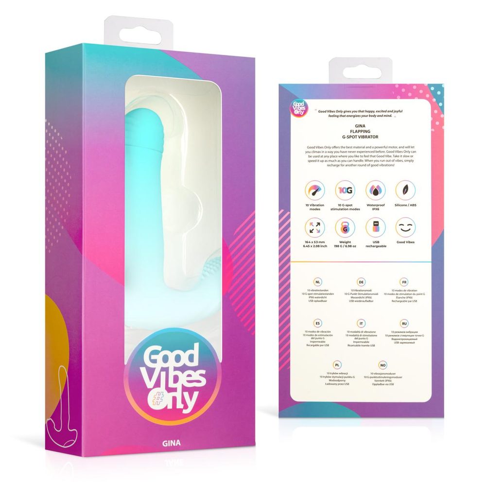 Good Vibes Only Gina Flapping G-spot Vibrator (obrázek 9)