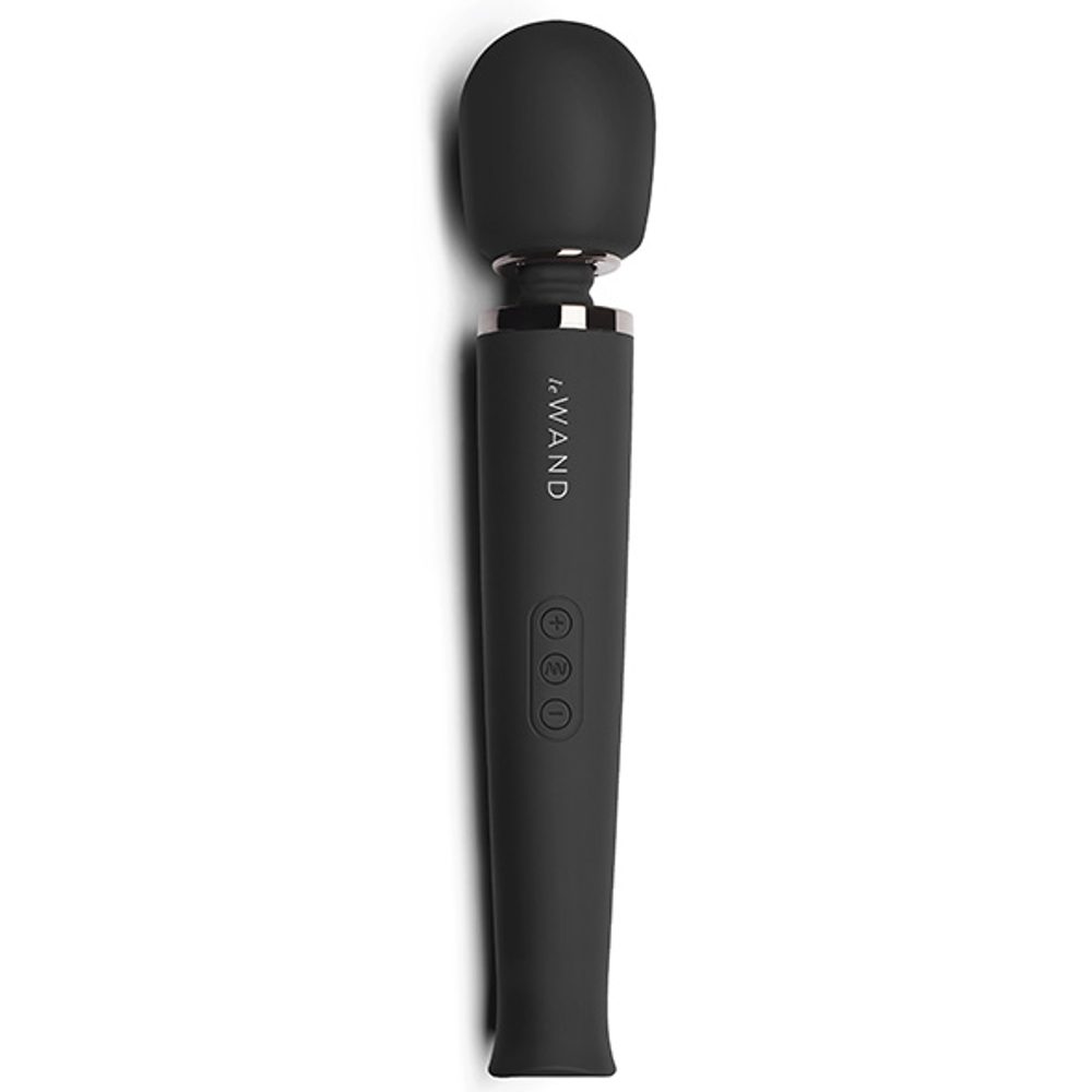 Le Wand Rechargeable Massager v elegantním černém designu