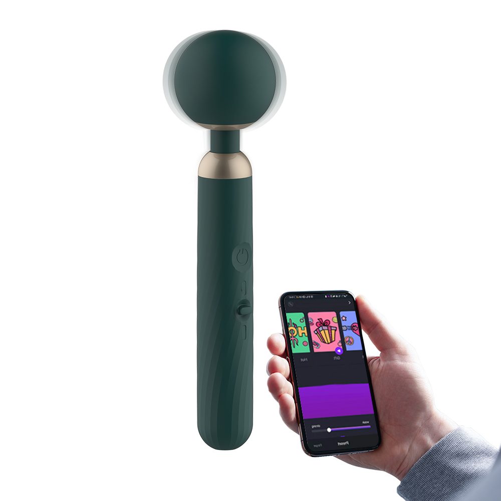 Magic Motion Zenith App Controlled Cordless Smart Wand Green - Obrázek 5