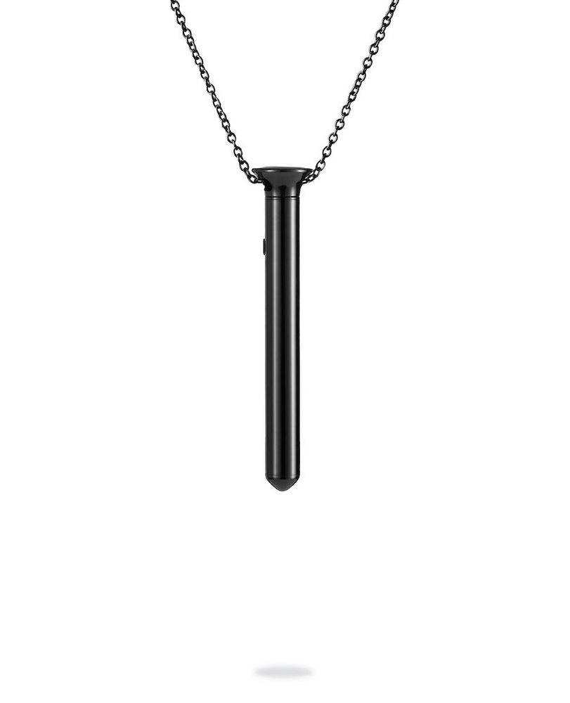 Crave • Vesper Mini - Black - Vibrator Necklace