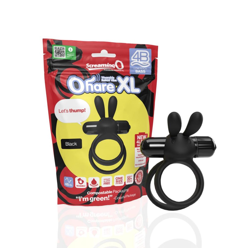 The Screaming O Charged Ohare Rabbit Vibe Black (obrázek 4)