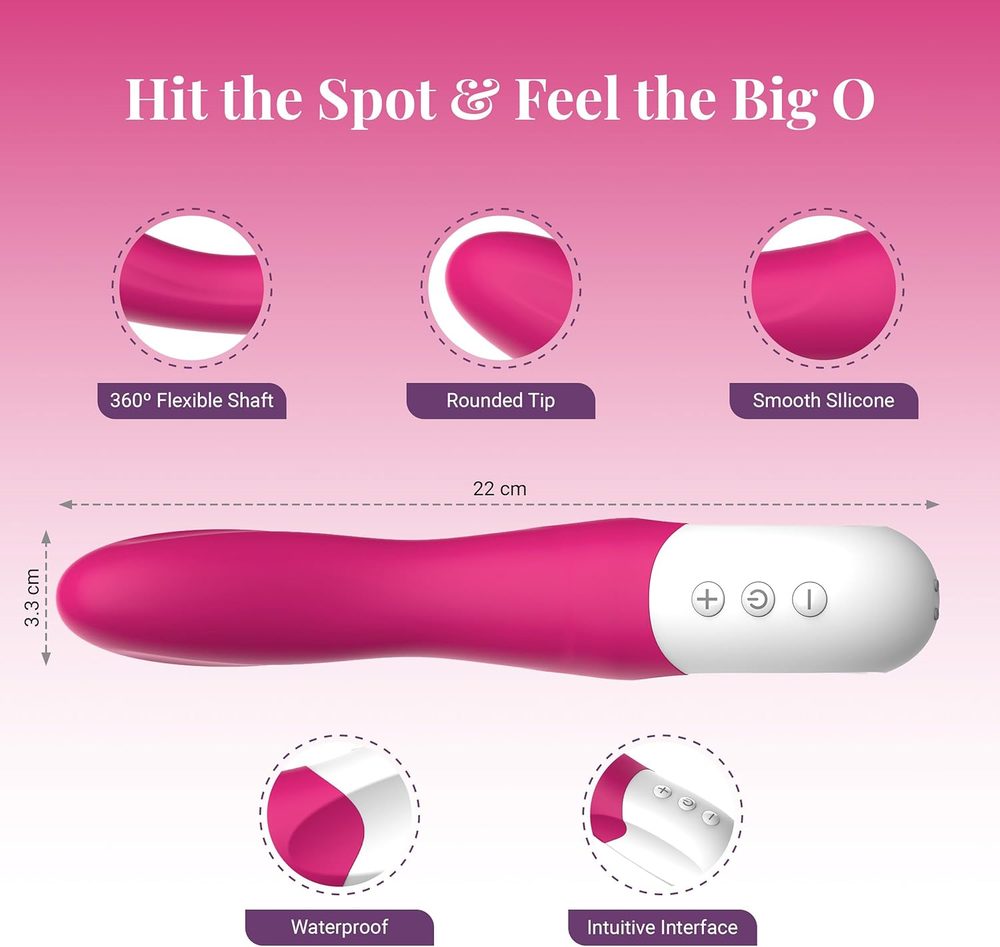 Liebe Bend It G-Spot Rechargeable Vibrator Cerise - Obrázek 5