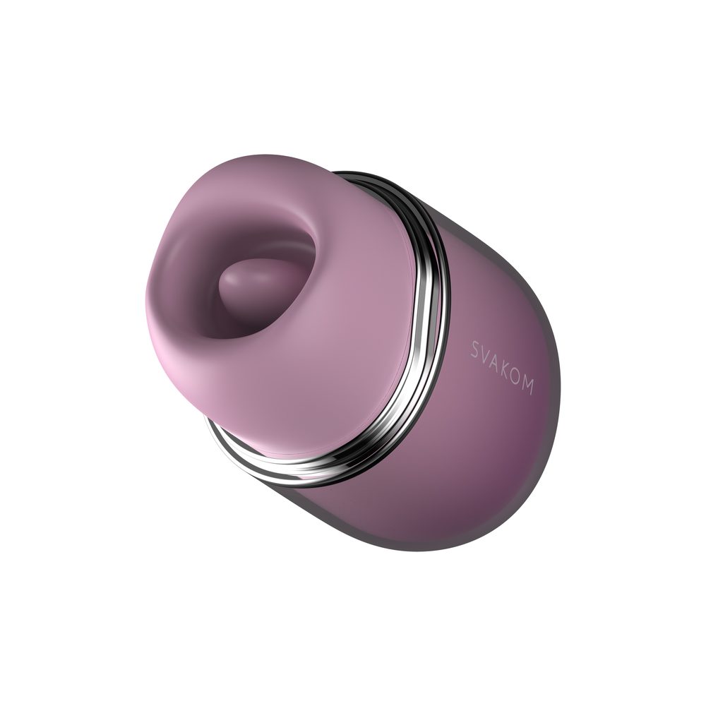Svakom Klitty Dual Action Licking & Suction Stimulator Dusty Lavender (obrázek 3)