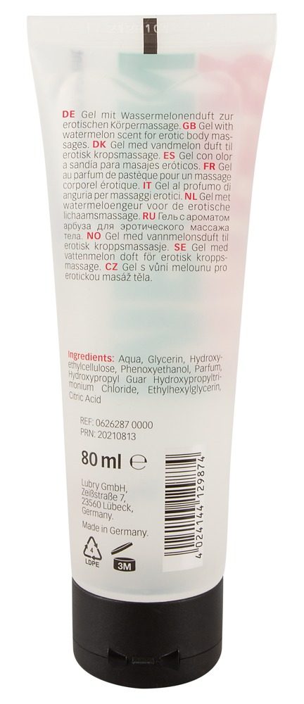 Just Play Watermelon Gel 80 ml - Obrázek 2