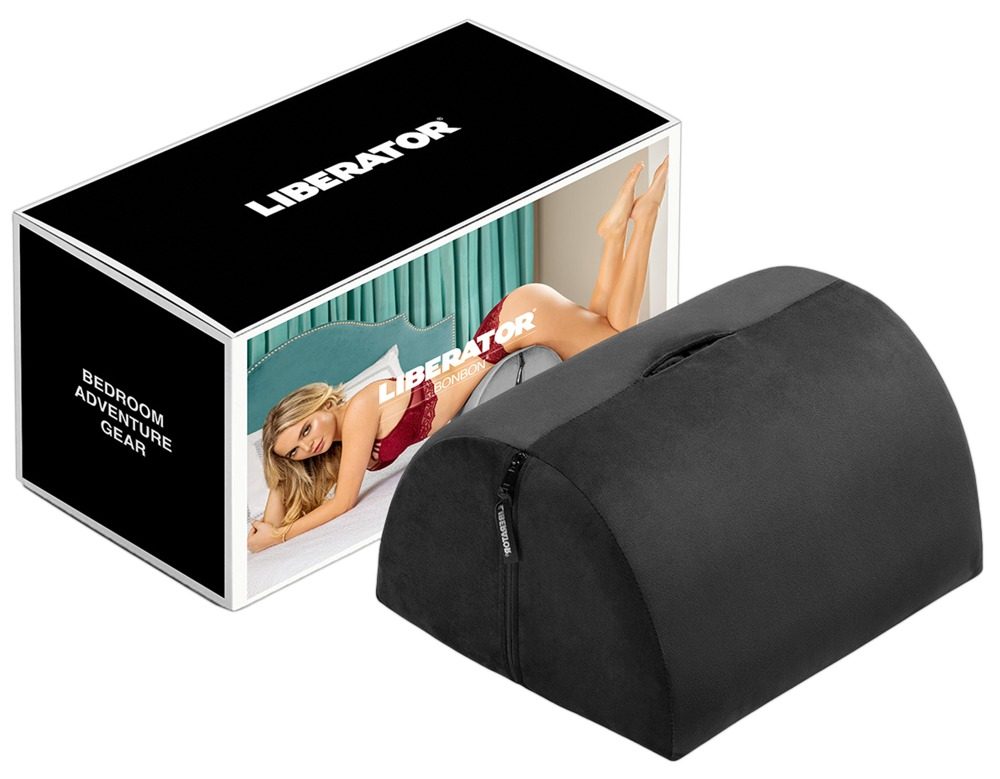Liberator Bonbon Velvish Black - Erotická podložka pro milování Černá (obrázek 11)
