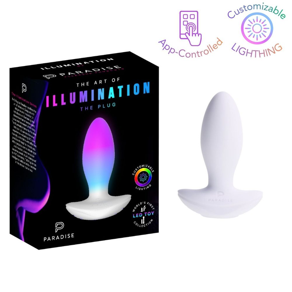 Paradise Pleasure Products - Illumination The Plug - White