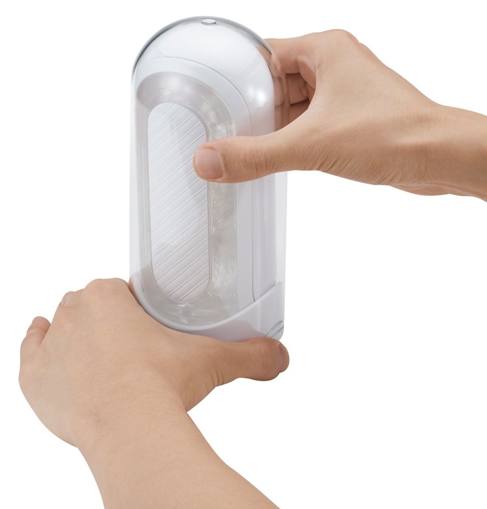 Tenga Flip Zero Gravity - Super Masturbator White (obrázek 11)