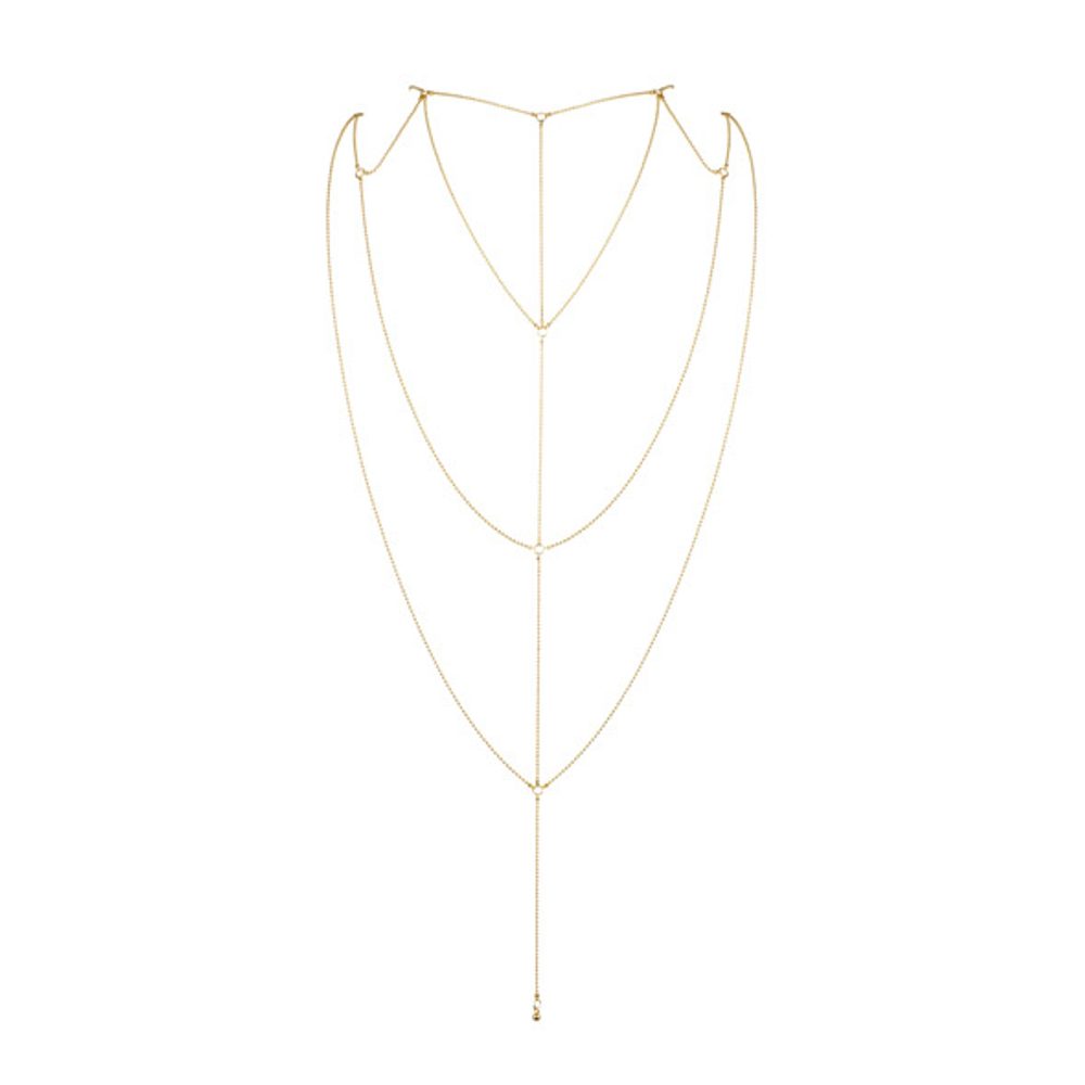 Bijoux Indiscrets Magnifique Back & Cleavage Chain 0266 - Obrázek 2