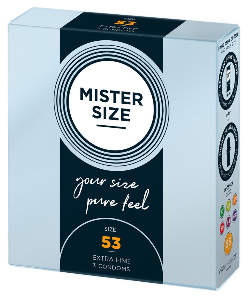Mister Size Thin 53mm 3ks - Obrázek 3