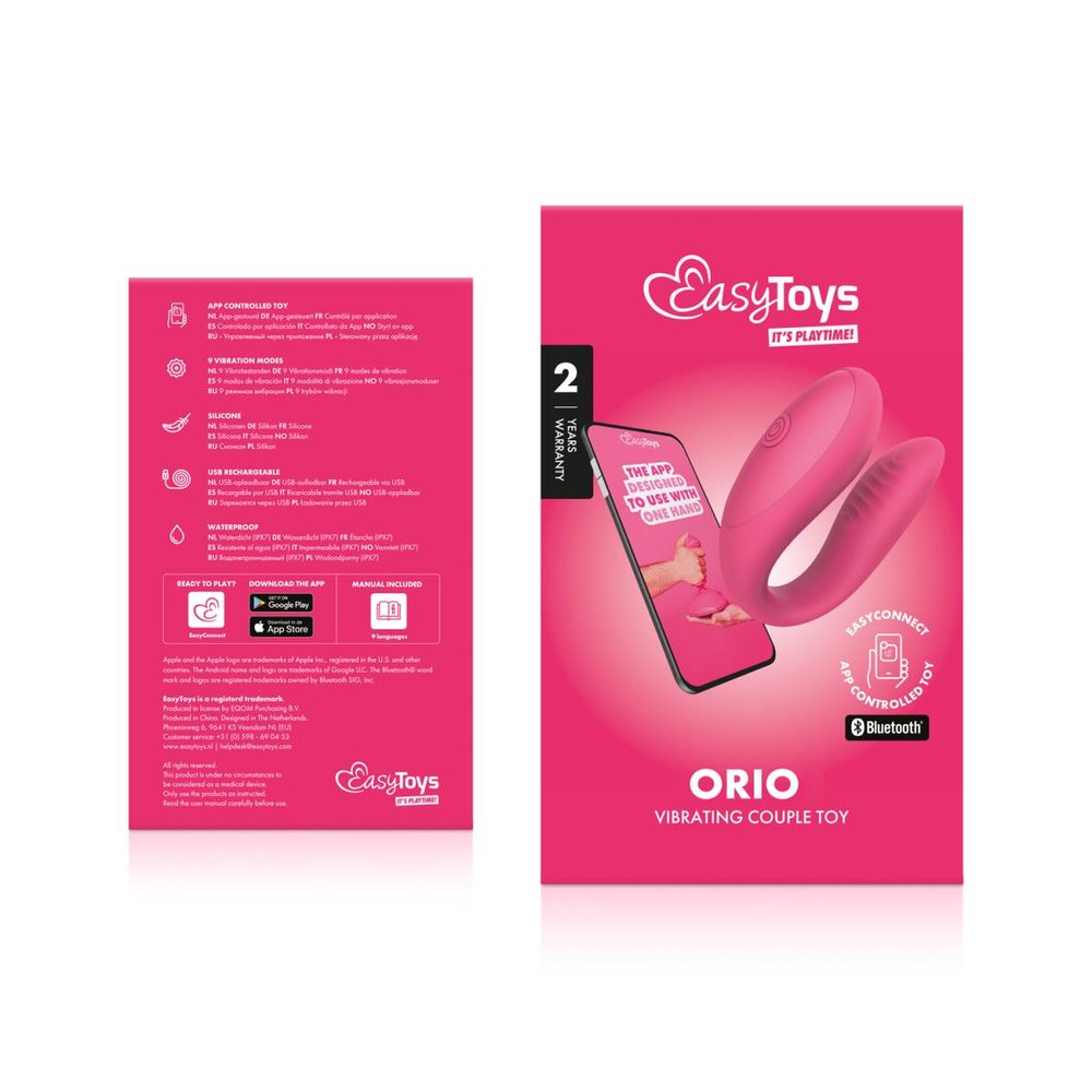 EasyConnect Couples Orio App Controlled Pink (obrázek 13)