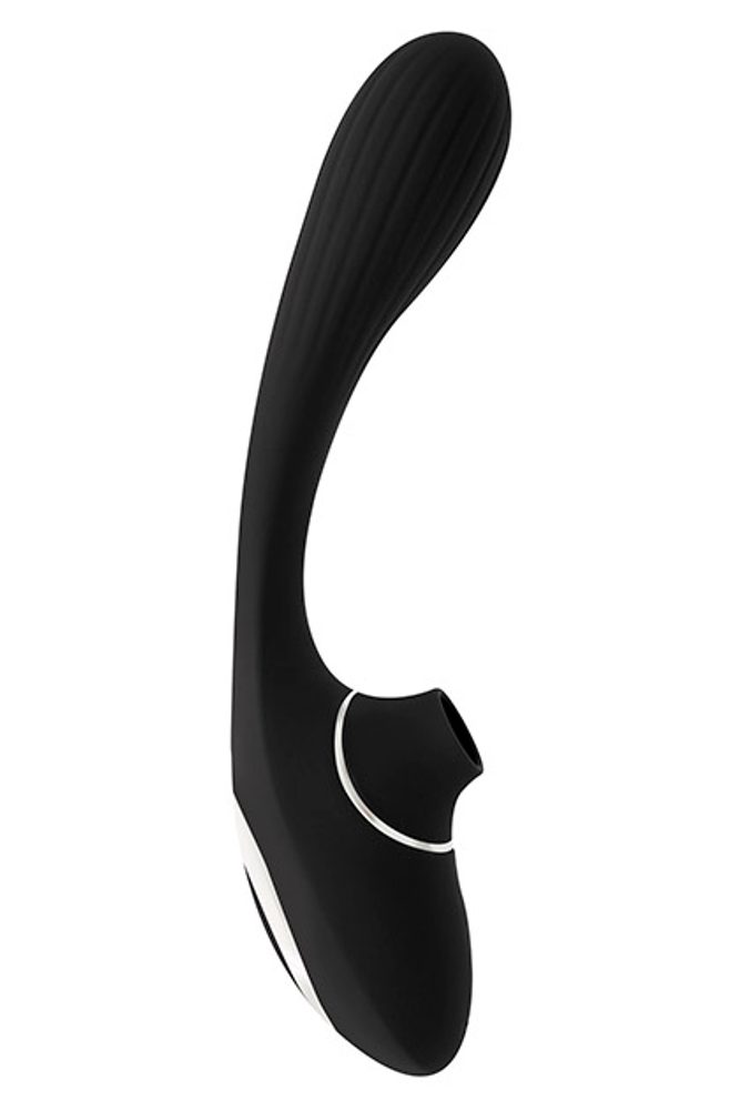 S Pleasures Dual Suction Černá