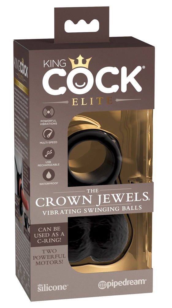 King Cock Elite KCE TCJ Vibrating Swinging Bal - Obrázek 7