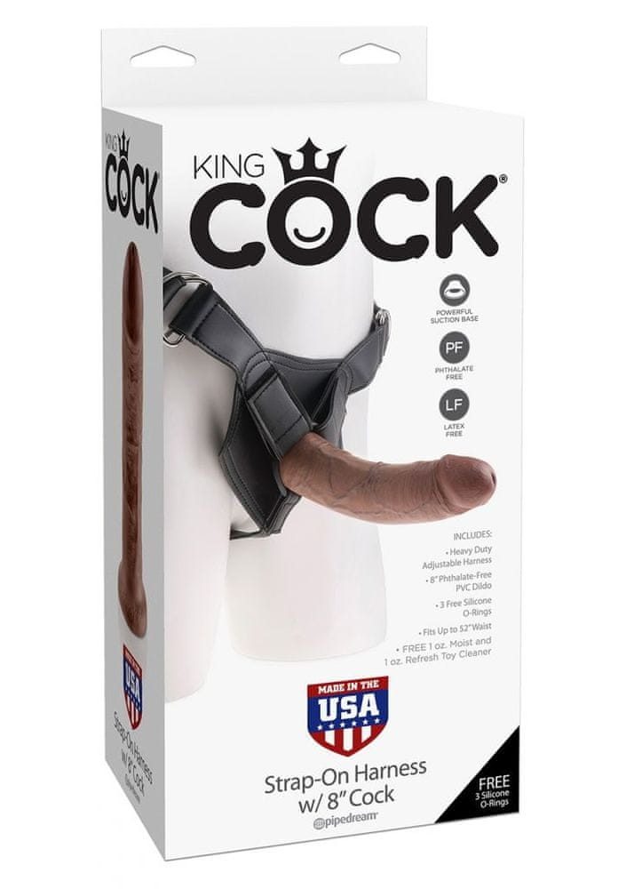 Pipedream King Cock Strap-on Harness w/ 8" Cock (obrázek 9)