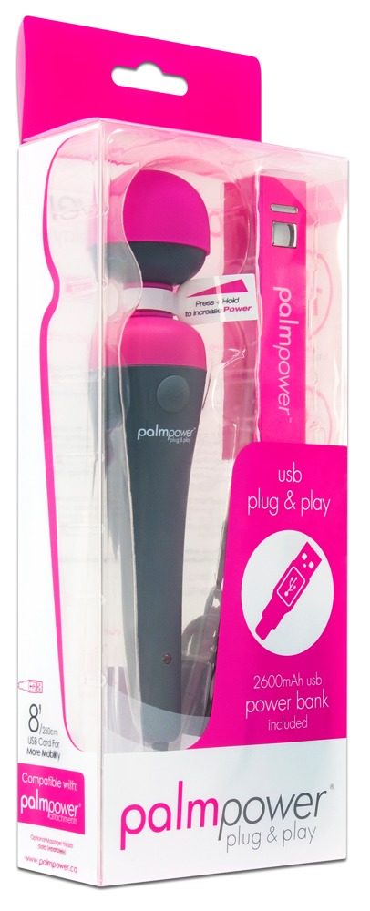 PalmPower Plug & Play Massager Wand - Obrázek 4