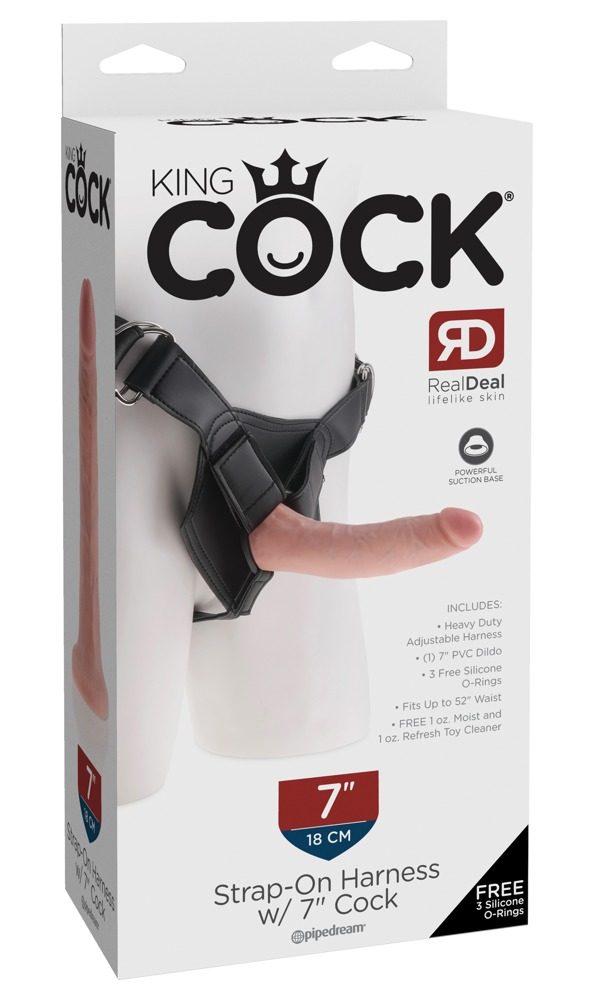 Pipedream King Cock Strap-on Harness w/ 7" Cock (obrázek 9)