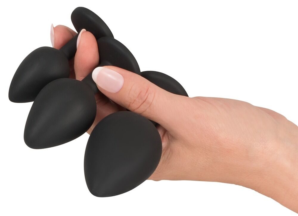 Black Velvets Anal Kit Silicone Douche - Obrázek 4
