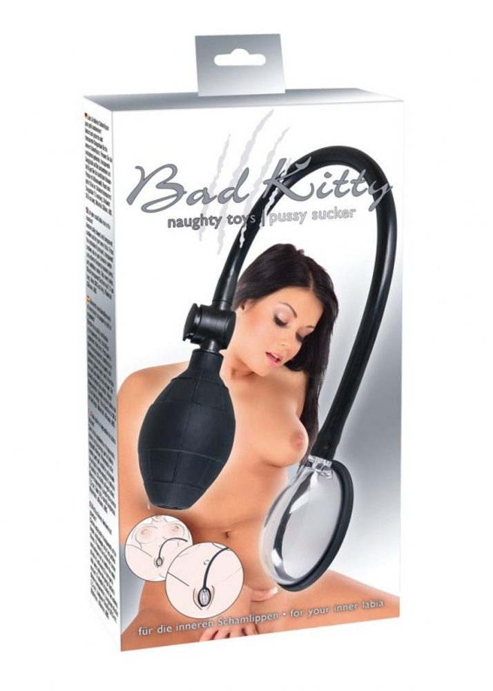 Vakuová pumpa na vagínu The Black Treasure - Obrázek 3