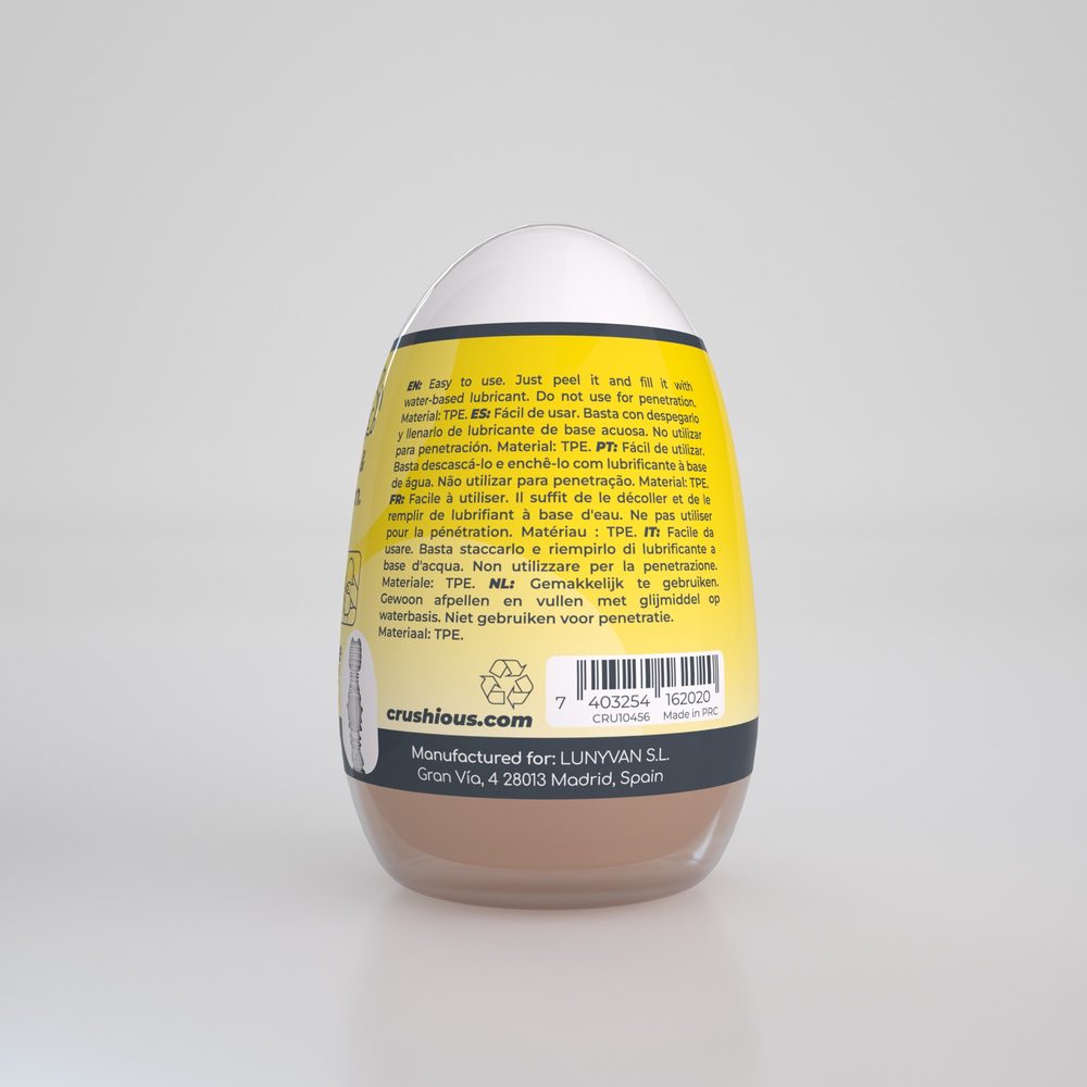 Crushious Ezy Egg Anal Masturbator Egg (obrázek 8)