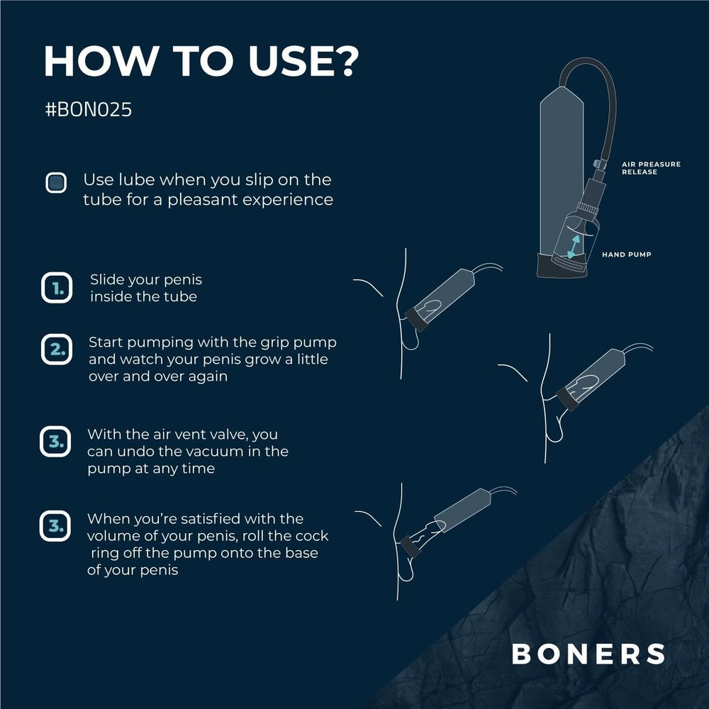 Boners Penis Pump No. 2 (obrázek 8)