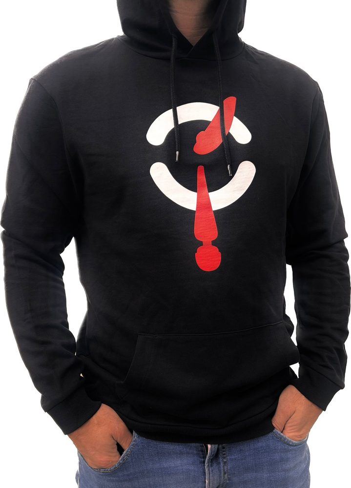 Pánská mikina erotický veletrh vzor hračky