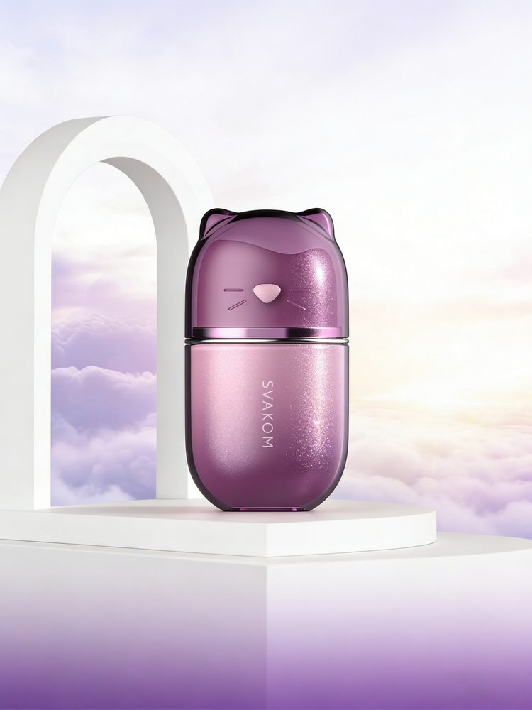 Svakom Klitty Dual Action Licking & Suction Stimulator Dusty Lavender (obrázek 22)