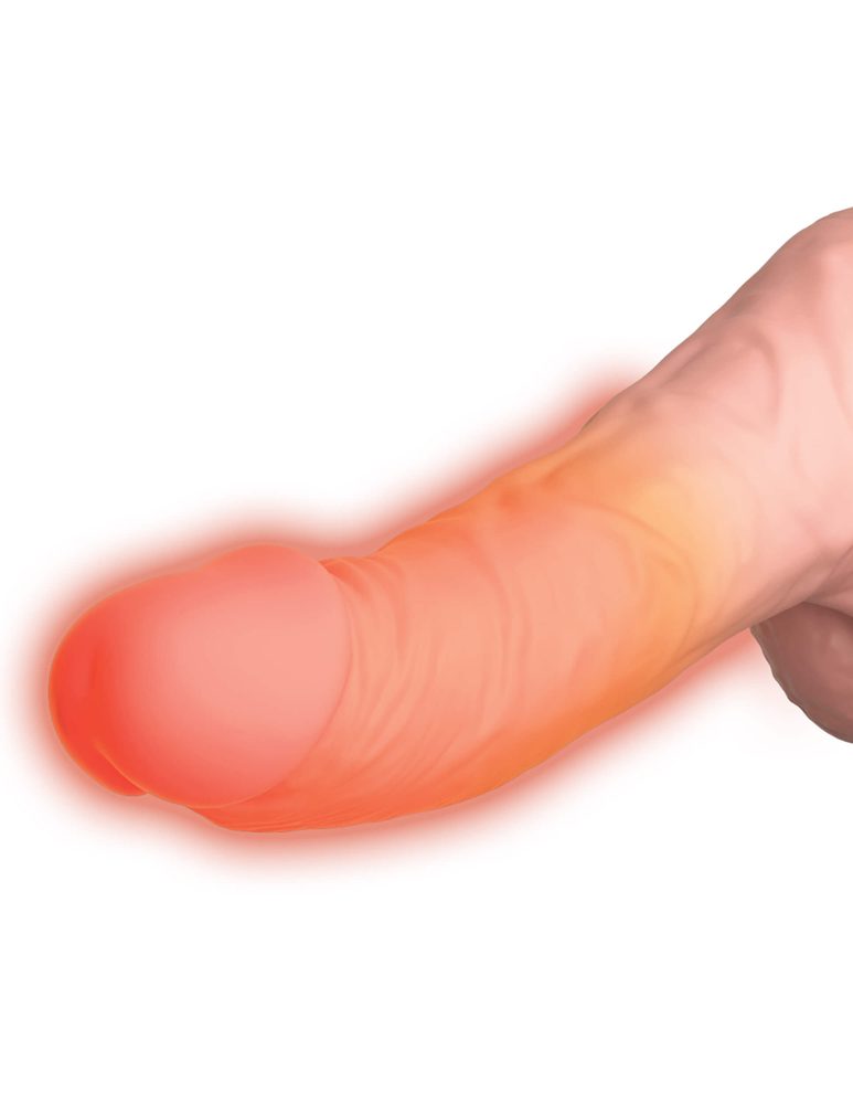 Pipedream King Cock Plus Triple Threat 6.5″ Thrusting Cock With Balls (obrázek 9)