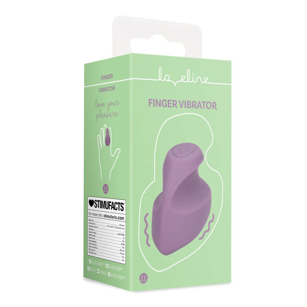 Loveline Finger Vibrator - Mystic Purple (obrázek 9)