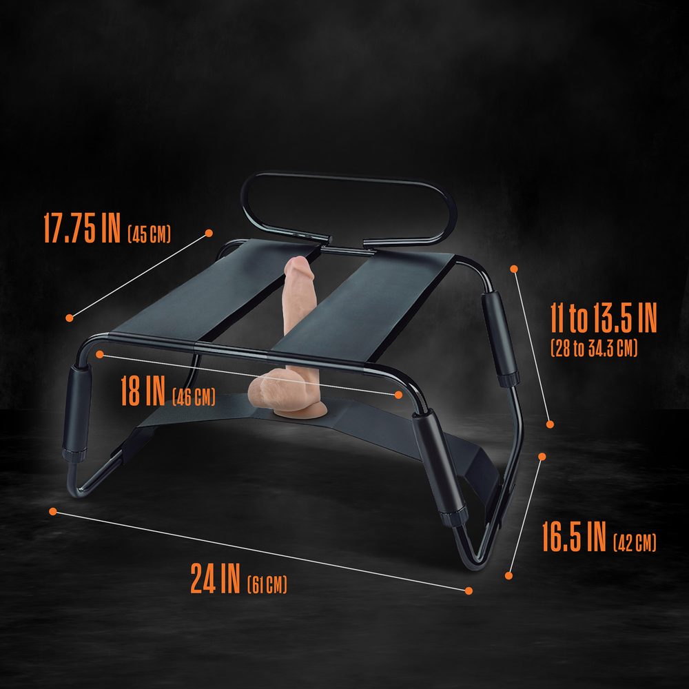 Blush Temptasia Surrender Sex Chair Black (obrázek 8)
