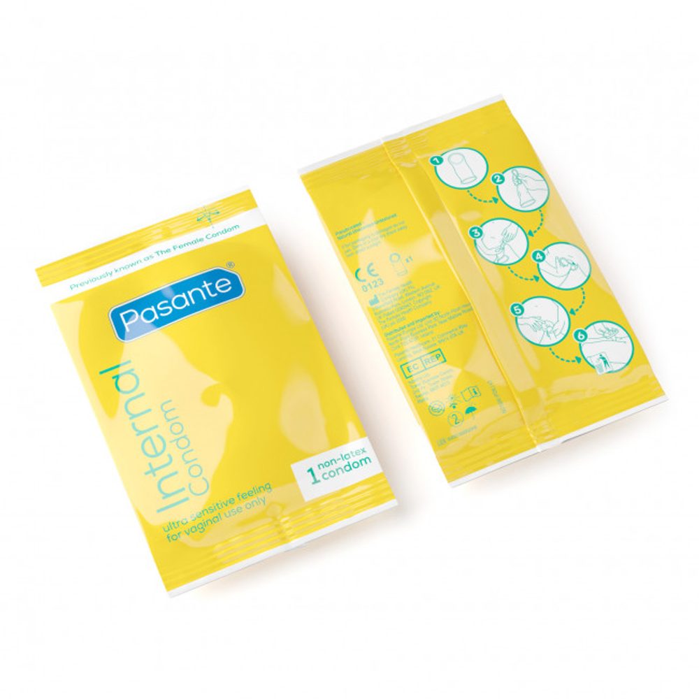 Pasante Internal Condom 1 pack - Obrázek 2