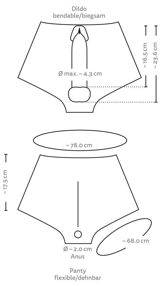 You2Toys Ultra Realistic Penis Pants (obrázek 11)