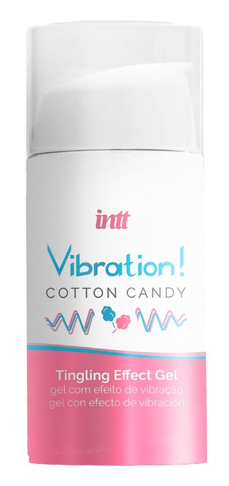 intt Vibration! Cotton Candy Tingling Effect Gel 15 ml