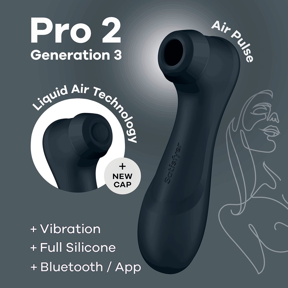 Satisfyer Pro 2 Generation 3 Connect App černý (obrázek 8)