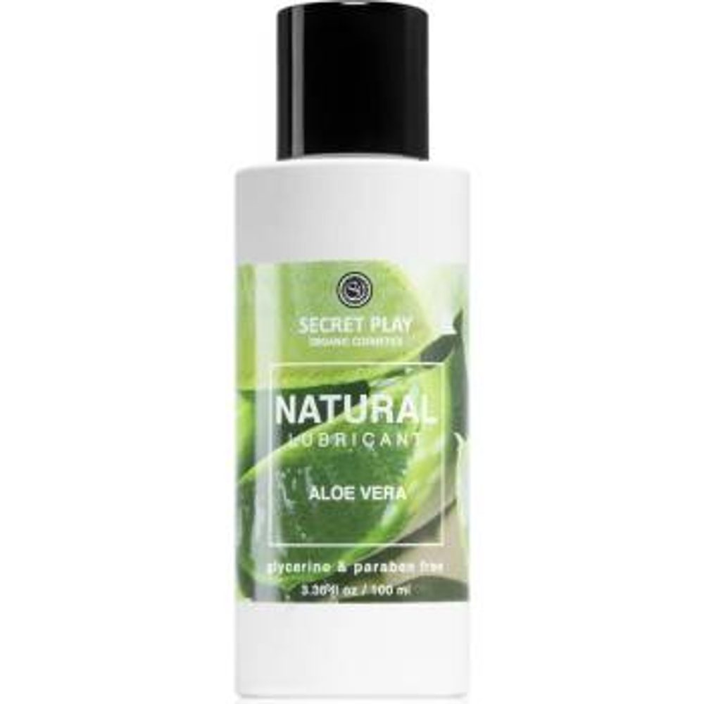 Secret Play Natural Aloe Vera 100 ml - přírodní lubrikační gel pro páry
