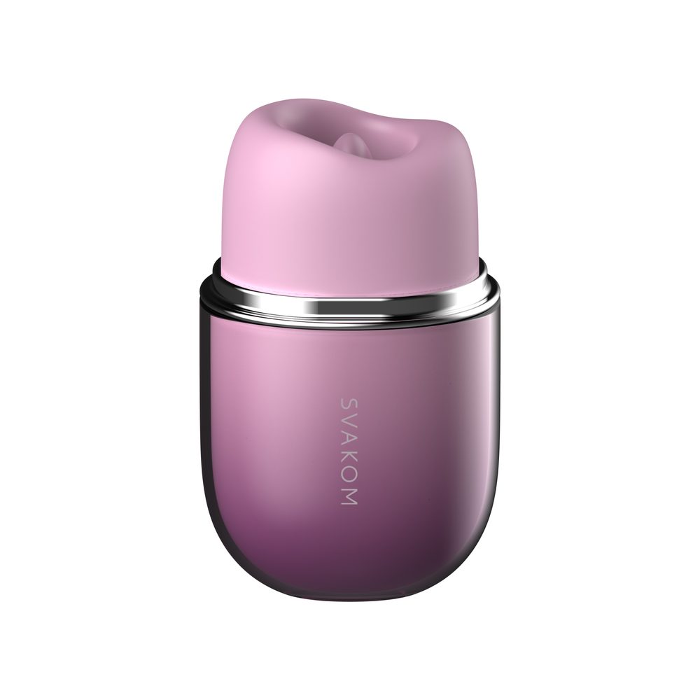 Svakom Klitty Dual Action Licking & Suction Stimulator Dusty Lavender (obrázek 4)