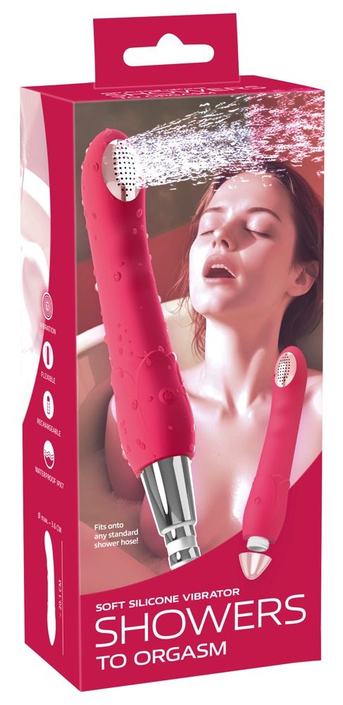 Showers to Orgasm - vibrátor a sprchová hlavice (obrázek 15)