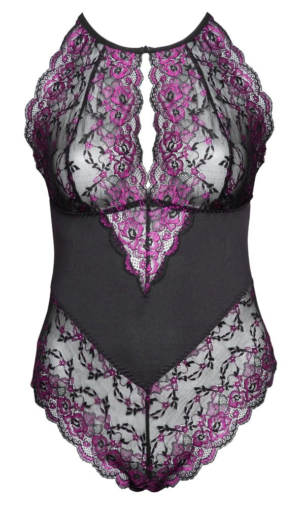 Cottelli Curves Body s fialovým vzorem - Obrázek 5