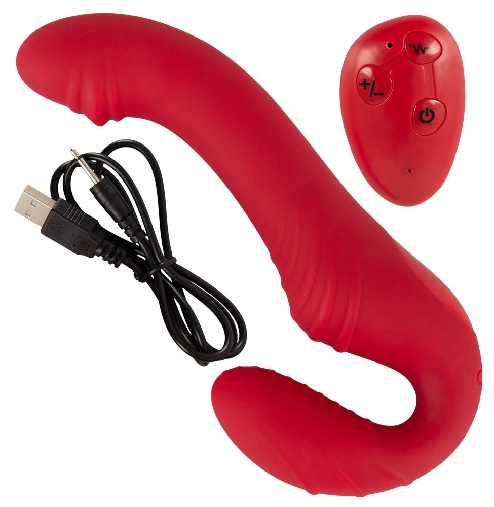 You2Toys Remote Controlled Strapless Strap-On 3 Motors Red (obrázek 11)