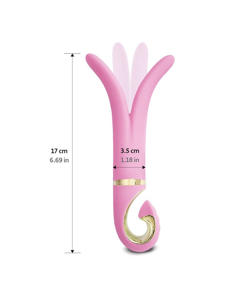 Dvojitý vibrátor G-Vibe 3 Candy Pink - Obrázek 4