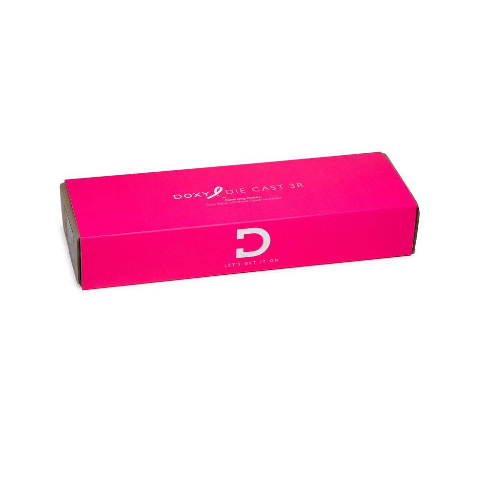 Doxy Die Cast 3R Rechargeable Wand Massager Hot Pink (obrázek 8)