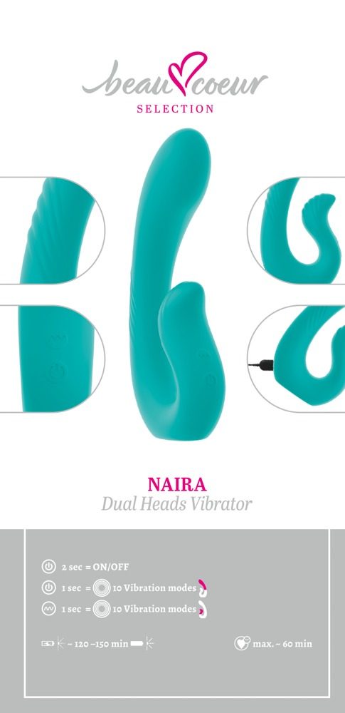 beau coeur Naira Dual Vibrator (obrázek 8)