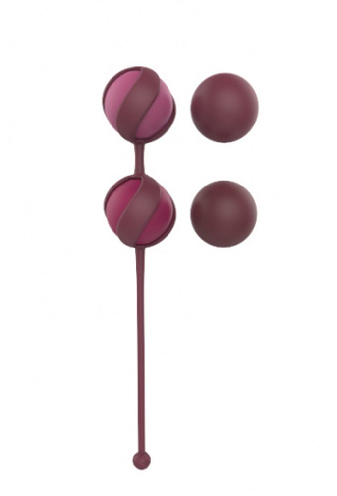 Lola Games Vaginal Balls Set Love Story Valkyrie Wine Red (obrázek 3)