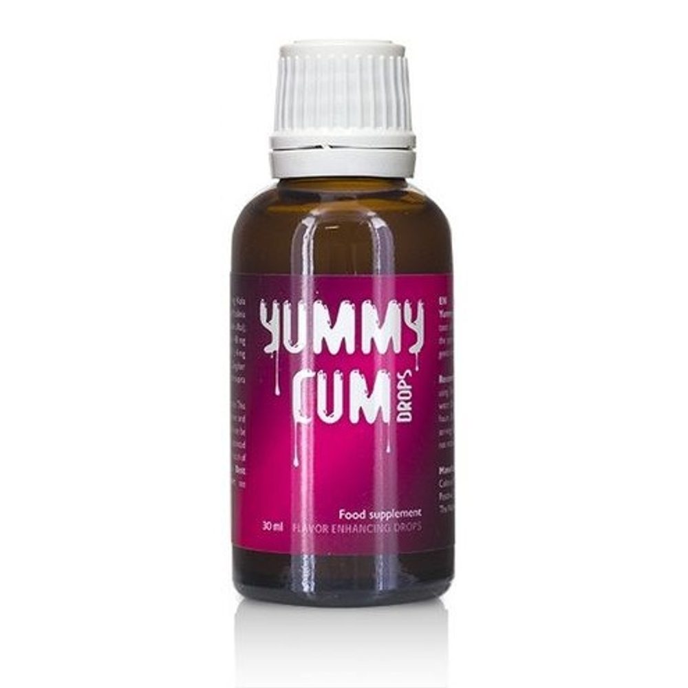 Kapky Yummy Cum pro muže 30ml