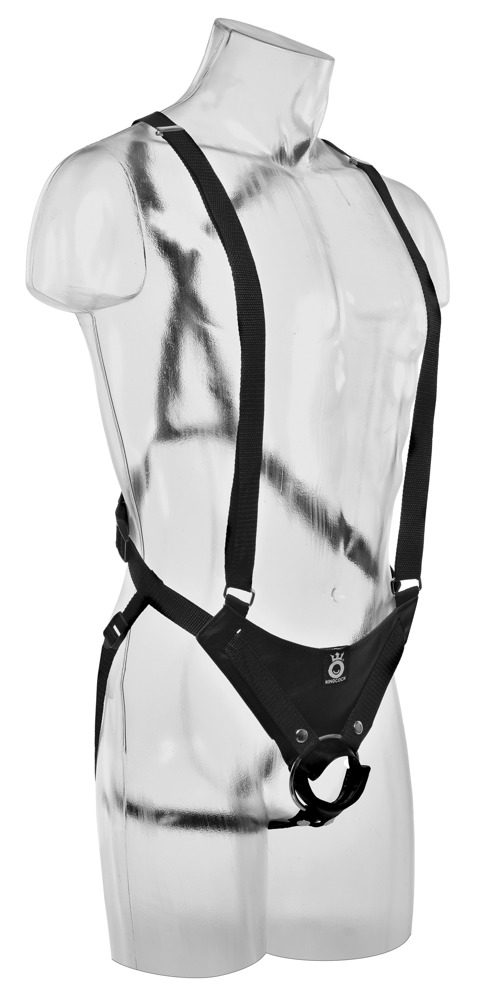 Pipedream King Cock 11" Hollow Strap-On Suspender System - Obrázek 4